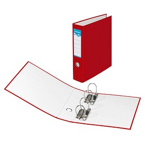 DONAU Doppelordner rot Karton 7,5 cm von DONAU
