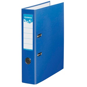 DONAU Klassik Ordner blau Karton 7,5 cm DIN A4 von DONAU