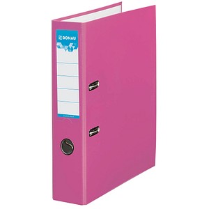 DONAU Klassik Ordner pink Karton 7,5 cm DIN A4 von DONAU