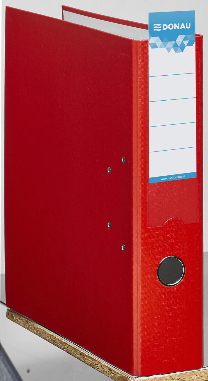 DONAU Ordner Rückenbreite 7.5 cm DIN A4 Karton rot von DONAU