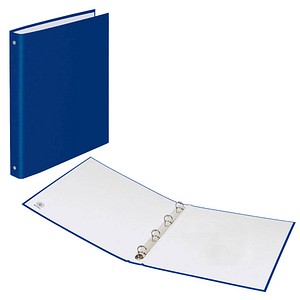 DONAU Ringbuch 4-Ringe blau 3,5 cm DIN A4 von DONAU