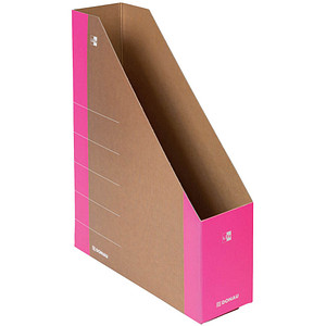 DONAU Stehsammler LIFE 330289116 pink Karton, DIN A4 von DONAU