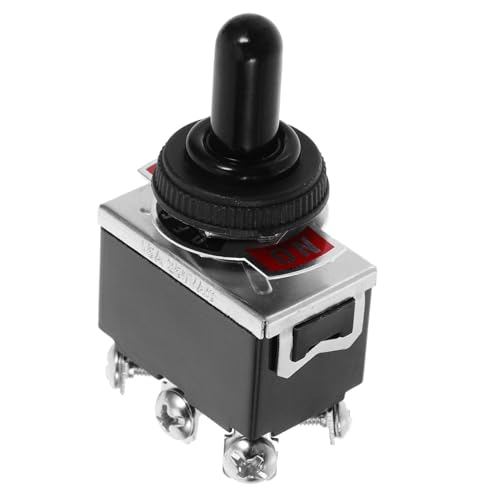 DONFAMDS 203A Wasserdichter Positionen Kippschalter mit Schutzkappe Dpdt für Auto Armaturenbrett und Anwendungen Langlebig und Installieren DONFAMDS 203A Wasserdichter Positionen Kippschalter mit Schutzkappe Dpdt für Auto Armaturenbrett und Anwendungen Langlebig und Installieren von DONFAMDS