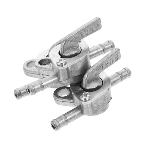 DONFAMDS 3 Stück Kraftstofftankschalter Kill-schalter Für Motorrad Zündung Rollerschalter Motorrad-lichtschalter Razor Dirt -schalter Benzinmoped Atv- Silver von DONFAMDS