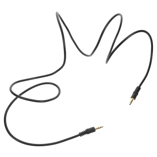 DONFAMDS Subwoofer Kabel Audiokabel Schwarzes PVC von DONFAMDS
