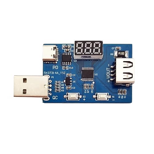 Decoy-Modul, Programmierbares QC2.0 QC3.0 PD3.0 Decoy Charger DC 3,6 V-20 V Einstellbarer Ausgang Decoy-Modul, Programmierbares QC2.0 QC3.0 PD3.0 Decoy Charger DC 3,6 V-20 V Einstellbarer Ausgang von DONGKER