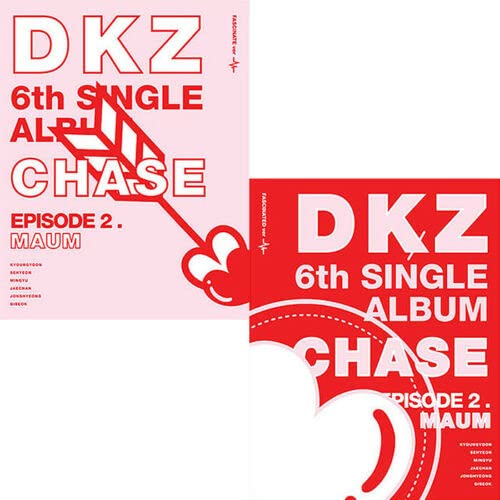 DKZ CHASE EPISODE 2. MAUM 6th Single Album ( FASCINATE + FASCINATED - SET. ) ( Incl. 2 CD+2 Photo Book+4 Photo Card+2 Post Card+2 4Cut Photo Film+2 ID Card+2 Sticker ) SEALED von DONGYO Ent.
