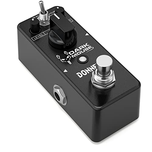 Donner Distortion Pedal True Bypass Dark Mouse Distortion Guitar Effect Pedal von DONNER