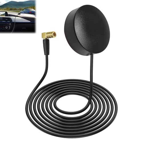 DAB Antenne Auto, SMB-Anschluss, DAB Plus Antenne SMB Adapter Kable,DAB Autoradio Adapter Scheibenkleber Antenne,für Auto Digital Radio Pioneer, Kenwood, JVC, Alpine,AiliTech von DONOONIS