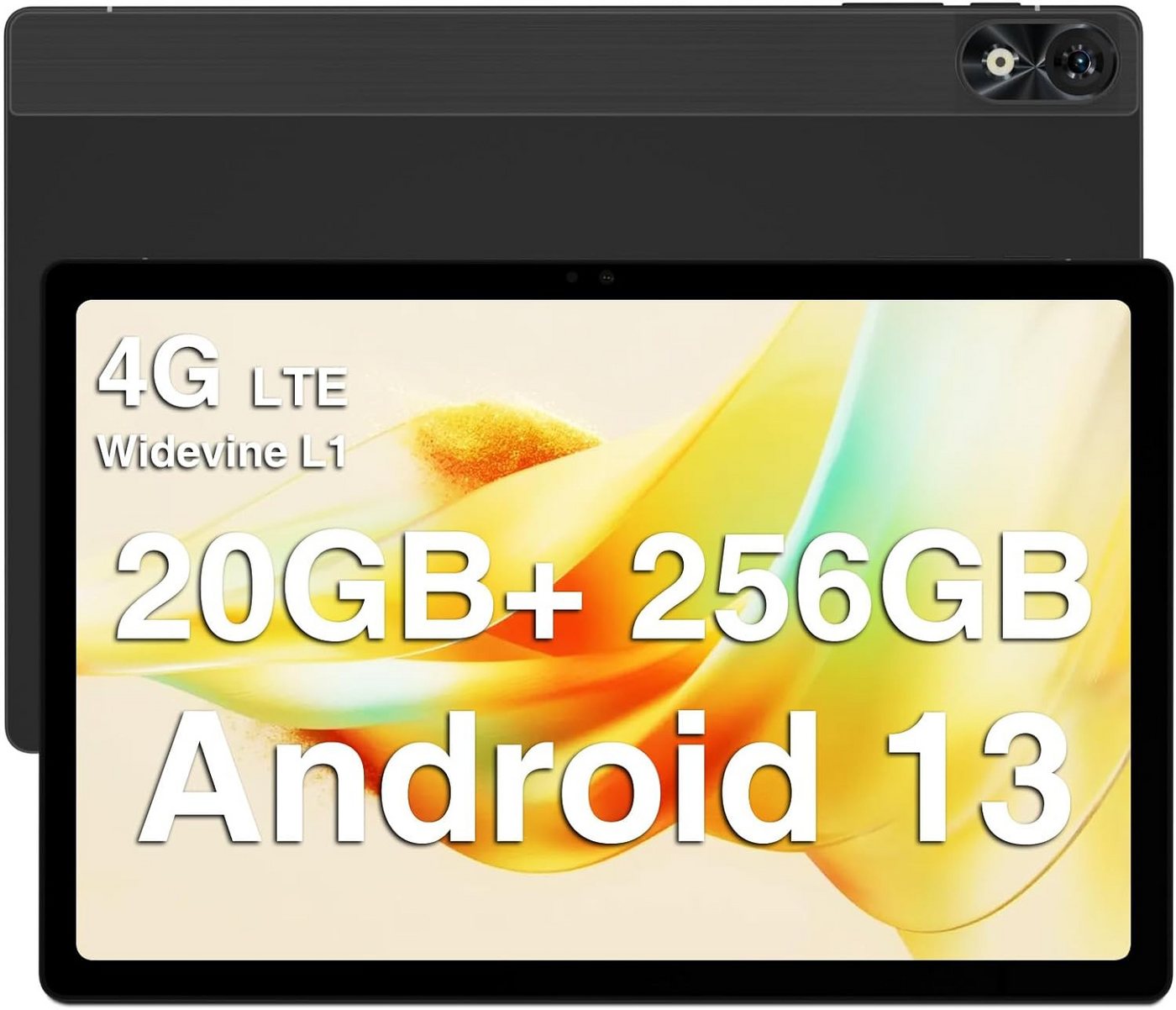 DOOGEE 20GB RAM Octa-Core, 8250mAh Akku Widevine L1 Tablet (10", 256 GB, Android 13, 4G LTE/5G WiFi, Erleben Sie die Zukunft der mobilen Unterhaltung und Produktivität) von DOOGEE