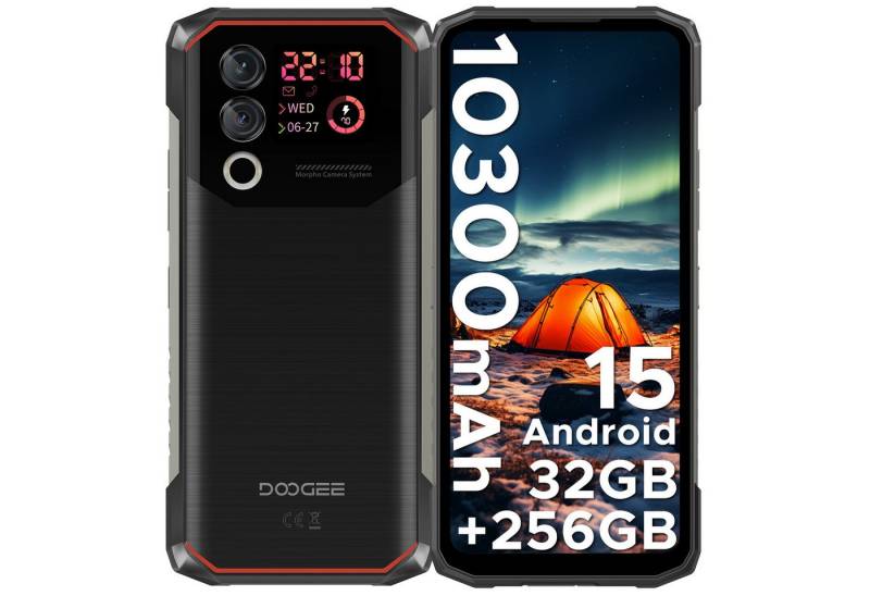 DOOGEE Blade 10 Max Android 15 Smartphone (20(8+12)GB+ 256 GB, 50MP+8MP, 10300mAh, OTG/NFC/FM) von DOOGEE
