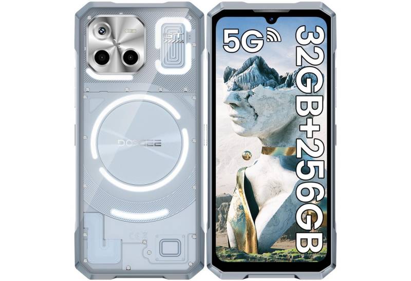 DOOGEE Blade10 GT 32GB (12+20) RAM + 256GB ROM LED 10,5 mm Android 14 Smartphone (6.72 Zoll, 48 MP Kamera) von DOOGEE