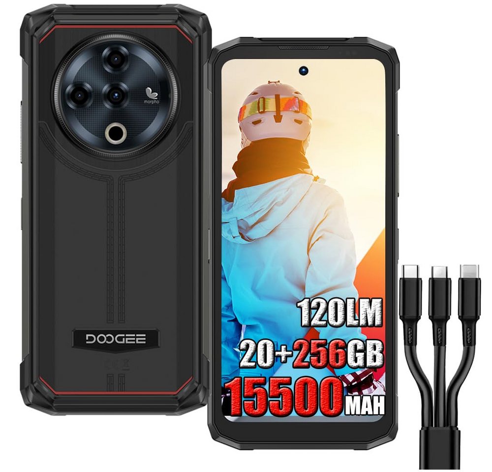 DOOGEE Fire 6 Power 20GB+256GB 15500mAh Smartphone (50 MP Kamera) von DOOGEE