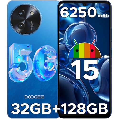DOOGEE Note 59 5G Smartphone Ohne Vertrag Android 15, 32GB+128GB/2TB TF, 6250mAh, 6.75" HD+ 120Hz, T8200 Octa Core Handy Günstig, 16MP+8MP, Dual SIM Simlockfreie Handys, OTG/Face ID/NFC/Widevine L1 DOOGEE Note 59 5G Smartphone Ohne Vertrag Android 15, 32GB+128GB/2TB TF, 6250mAh, 6.75" HD+ 120Hz, T8200 Octa Core Handy Günstig, 16MP+8MP, Dual SIM Simlockfreie Handys, OTG/Face ID/NFC/Widevine L1 von DOOGEE