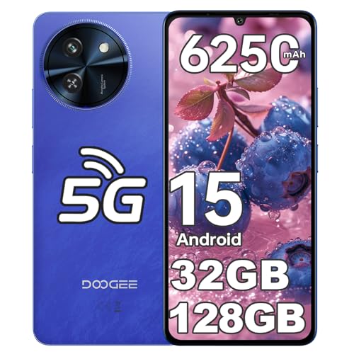 DOOGEE Note 59 Smartphone 5G Android 15 (2025) - Blau von DOOGEE