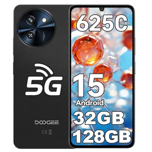DOOGEE Note 59 Smartphone 5G Android 15 (2025) - Schwarz von DOOGEE