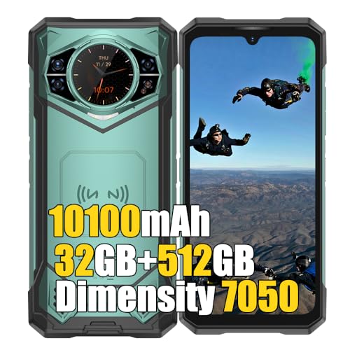 DOOGEE S200 X 5G Outdoor Handy ohne Vertrag Android 14, MTK 7050 32GB+512GB Outdoor Smartphone 5G, 6.72" & 1.32" FHD+ Doppel Bildschirm,100MP+20MP, 10100mAh 33W, 4G LTE Handy 5G, NFC,GPS,OTG, Grün DOOGEE S200 X 5G Outdoor Handy ohne Vertrag Android 14, MTK 7050 32GB+512GB Outdoor Smartphone 5G, 6.72" & 1.32" FHD+ Doppel Bildschirm,100MP+20MP, 10100mAh 33W, 4G LTE Handy 5G, NFC,GPS,OTG, Grün von DOOGEE