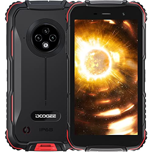 DOOGEE S35 Durable Handy Wasserdicht Smartphone 4350mAh 3GB + 16GB Android 11 4G Dual SIM 5 Zoll HD + 13mp + 5mp Kamera FACE ID GPS von DOOGEE