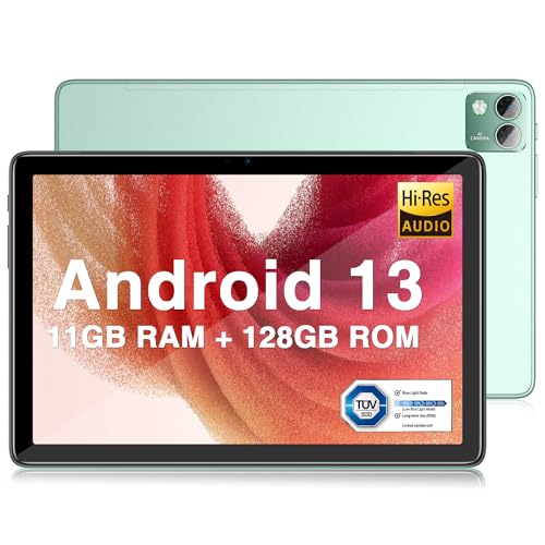 DOOGEE T10S Tablet 10 Zoll, Android 13 Tablet LTE, 11GB RAM + 128GB ROM(1TB TF), Octa Core, 6600mAh Akku,8MP Camera,1200 * 1920 FHD Display Tablet PC Dual 4G LTE, 2.4/5G WiFi, Widevine L1, GPS, BT5.0 von DOOGEE