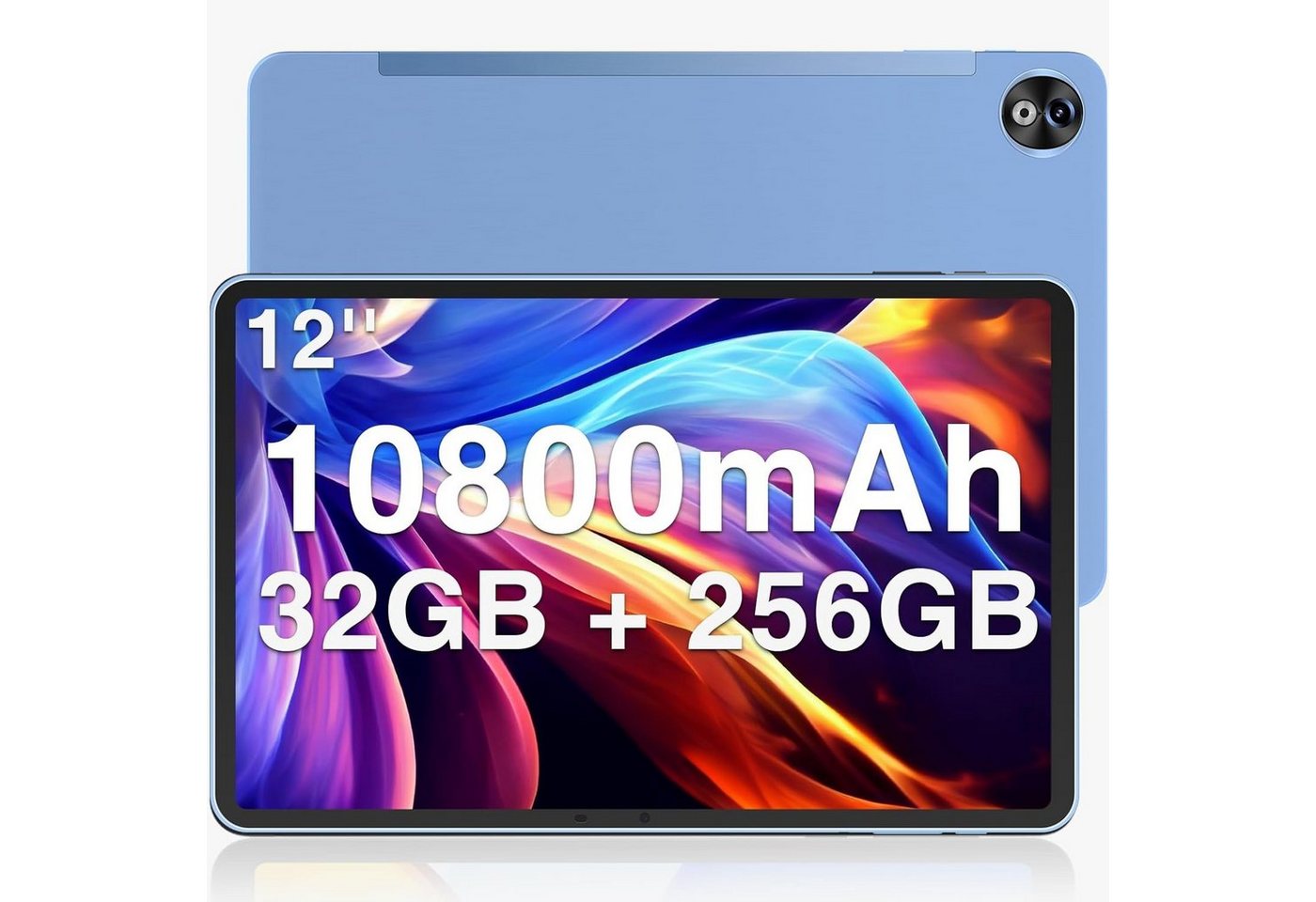 DOOGEE T20 Ultra Helio G99 Octa-Core Prozessor Gaming Tablet (12, 256 GB, Android 13, 4G LTE /5G WiFi, Mit den besten und erstaunlichsten Funktionen, attraktivem Design)" von DOOGEE
