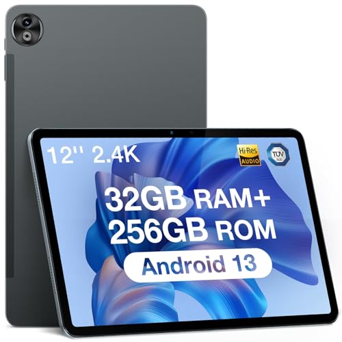 DOOGEE T20 Ultra Android 13 Tablet, 12 Zoll, 32 GB + 256 GB (TF 2TB), Helio G99 Octa-Core, 10800 mAh, 2,4K Display, 16 MP + 8 MP, 4G LTE/5G WiFi, Gaming, GMS/GPS/Widevine L1 von DOOGEE
