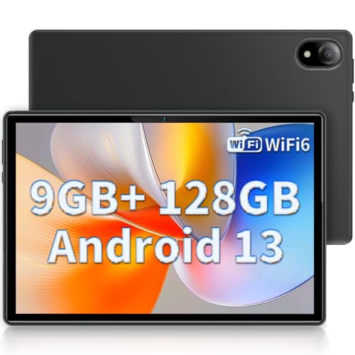 DOOGEE U10 Tablet, 10,1 Zoll, WiFi 6 Tablet, Android 13, 9 GB RAM + 128 GB ROM, 1280 x 800 IPS Tablet-PC, TÜV Rheinland, 5060 mAh, Face ID, OTG, Bluetooth 5.0, 8 MP + 5 MP, Grau von DOOGEE