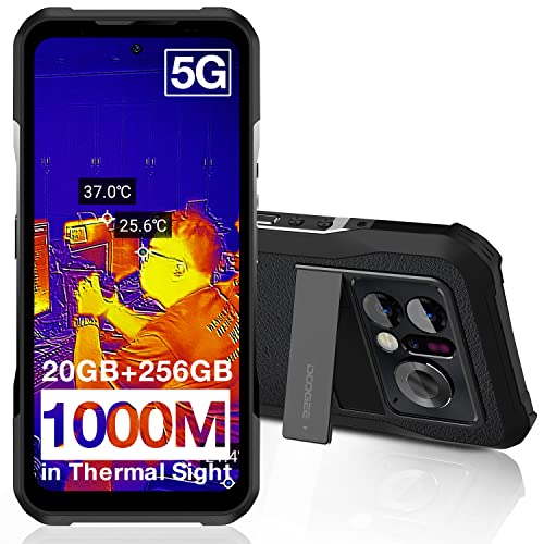 DOOGEE V20 Pro Outdoor Handy Ohne Vertrag 5G, 20GB RAM + 256GB ROM/2TB, Wärmebildkamera, 64MP+24MP Nachtsicht, 6,43" AMOLED FHD+ Dual SIM 5G Outdoor Smartphone Ohne Vertrag 6000mAh/33W IP68/OTG/NFC DOOGEE V20 Pro Outdoor Handy Ohne Vertrag 5G, 20GB RAM + 256GB ROM/2TB, Wärmebildkamera, 64MP+24MP Nachtsicht, 6,43" AMOLED FHD+ Dual SIM 5G Outdoor Smartphone Ohne Vertrag 6000mAh/33W IP68/OTG/NFC von DOOGEE