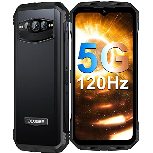 DOOGEE V30T [2023] Dimensity 1080 Outdoor Handy 5G, 20GB+256GB/2TB 10800mAh 66W Schnellladung, Outdoor Smartphone Ohne Vertrag 108MP+20MP Nachtsicht, 6.58" FHD+ 120Hz Android 12 / IP68/ OTG/NFC von DOOGEE