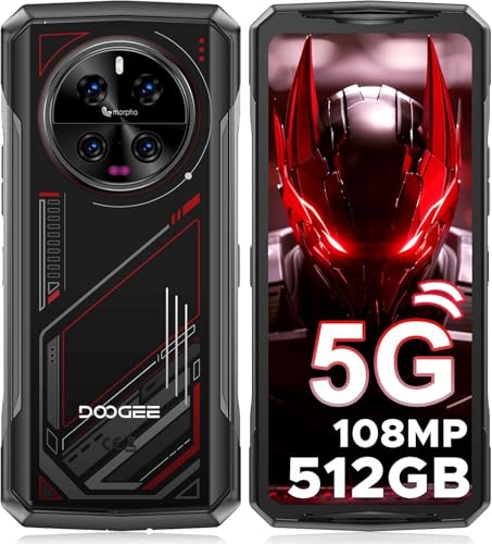 DOOGEE V40 5G Outdoor Handy Ohne Vertrag Android 14, Dimensity 7300, 32GB + 512GB Outdoor Smartphone, 8680mAh/33W, 6.78 Zoll HD+ 120Hz, 108MP+20MP Nachtsicht, IP68/IP69K/NFC/Face ID DOOGEE V40 5G Outdoor Handy Ohne Vertrag Android 14, Dimensity 7300, 32GB + 512GB Outdoor Smartphone, 8680mAh/33W, 6.78 Zoll HD+ 120Hz, 108MP+20MP Nachtsicht, IP68/IP69K/NFC/Face ID von DOOGEE