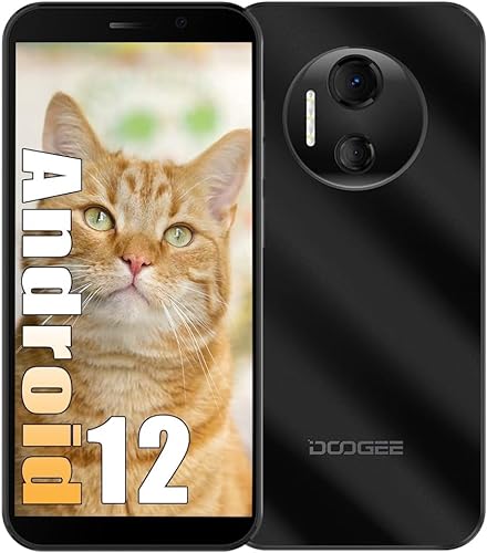 DOOGEE X97 4G Smartphone ohne vertrag - 6,0 Zoll Handys Simlockfreie, 3GB + 16GB + 256GB Erweiterung, 4200mAh Akku 8MP + 5MP Dual Kamera Dual SIM Handy, Schwarz von DOOGEE