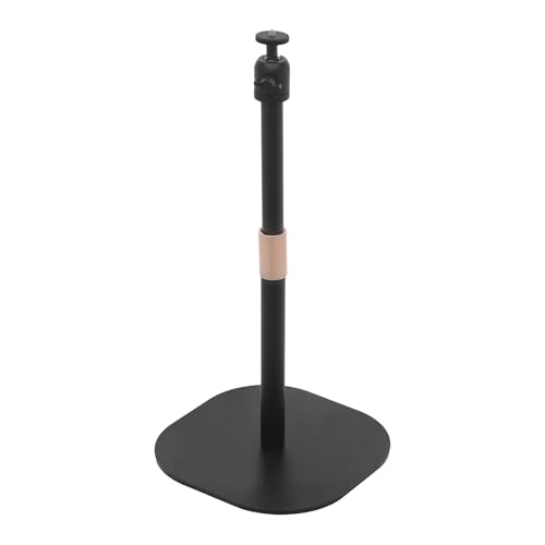 DOPBENT Beamer Ständer, Projektorständer 360° Schwenkbar 90° Kippbar, Beamer Halterung Höhenverstellbar 30-45 cm, stabile Tragfähigkeit 5 kg, kompatibel mit einem 1/4-Zoll-Schraubgewinde DOPBENT Beamer Ständer, Projektorständer 360° Schwenkbar 90° Kippbar, Beamer Halterung Höhenverstellbar 30-45 cm, stabile Tragfähigkeit 5 kg, kompatibel mit einem 1/4-Zoll-Schraubgewinde von DOPBENT