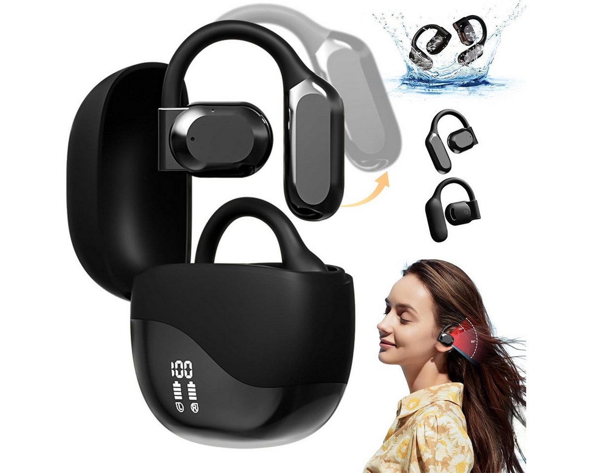 DOPWii In-Ear Kopfhörer, kompatibel mit iOS und Android, Ohrhörer Kopfhörer (unterstuetzt Musikwiedergabe, Telefonanrufe, langlebig, mit Ladeetui) von DOPWii