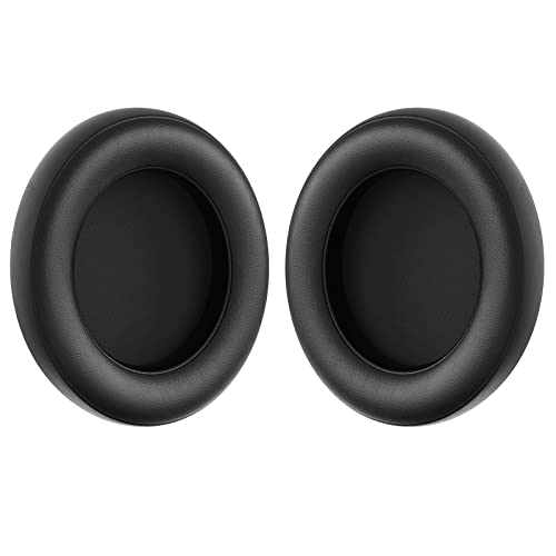 Care 1 Ohrpolster Ersatz für DOQAUS Care 1 Over Ear Kopfhörer, mit Weich Protein Polsterung, Nur für Care 1 Schwarz and Care 1 Rot-Schwarz (Schwarz) von DOQAUS