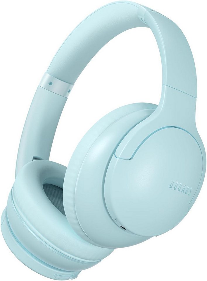 DOQAUS Bis zu 90 Std 3 EQ-Modi, HiFi Stereo, Eingebautes Mikrofon, Faltbares Headset (Bluetooth, Eingebautes Mikrofon für klare Anrufe Das integrierte ermöglicht klare) von DOQAUS