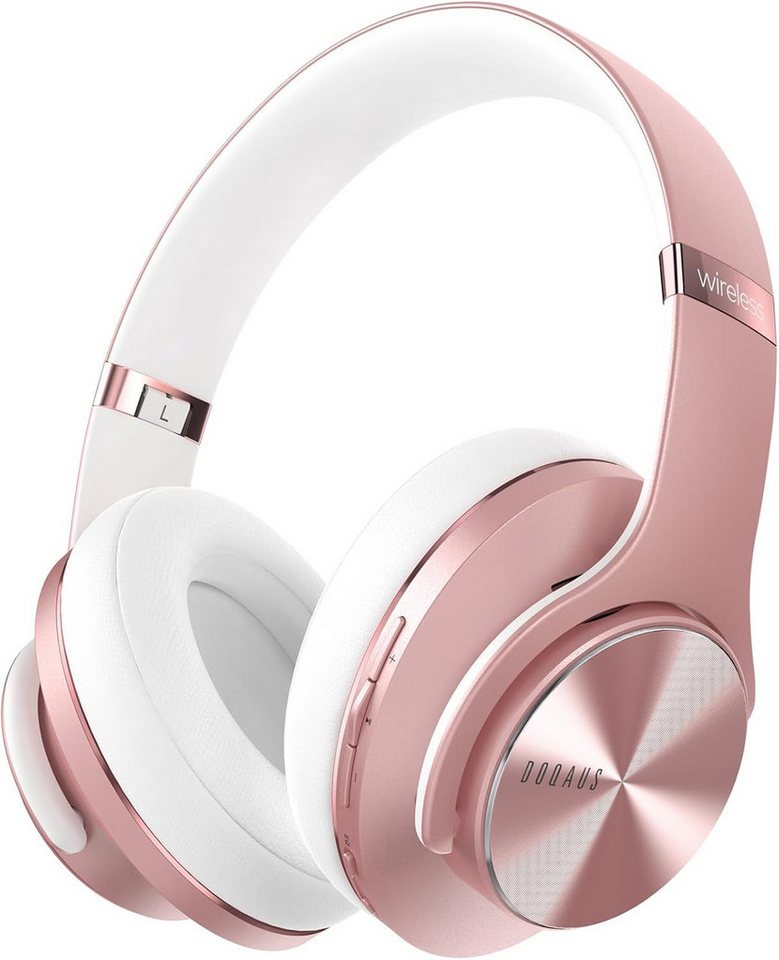 DOQAUS Bis zu 90 Std HiFi Stereo mit 3 EQ-Modi Mikrofon & Weiche Ohrpolster Headset (Leicht und portabel: Das leichte Design und die Memory-Schaum-Polster machen die Kopfhörer perfekt für Reisen oder den täglichen Einsatz., Bluetooth, mit Drei Klangmodi Wählen Sie zwischen ausgewogenen, bassverstärkten) DOQAUS Bis zu 90 Std HiFi Stereo mit 3 EQ-Modi Mikrofon & Weiche Ohrpolster Headset (Leicht und portabel: Das leichte Design und die Memory-Schaum-Polster machen die Kopfhörer perfekt für Reisen oder den täglichen Einsatz., Bluetooth, mit Drei Klangmodi Wählen Sie zwischen ausgewogenen, bassverstärkten) von DOQAUS