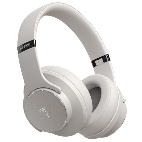 DOQAUS Bluetooth Kopfhörer Over Ear, [Bis zu 90 Std] Kabellose Kopfhörer mit 3 EQ-Modi, HiFi Stereo Faltbare Headset mit Mikrofon, weiche Ohrpolster für iPhone/ipad/Android/Laptops von DOQAUS