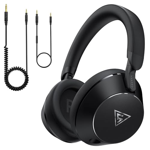 DOQAUS Over Ear KopfhöRer Mit Kabel, 50mm Treiber Dj KopfhöRer Professionell Studio KopfhöRer 3,5mm/6,35mm Klinke Share-Port Headphones KabelkopfhöRer DOQAUS Over Ear KopfhöRer Mit Kabel, 50mm Treiber Dj KopfhöRer Professionell Studio KopfhöRer 3,5mm/6,35mm Klinke Share-Port Headphones KabelkopfhöRer von DOQAUS