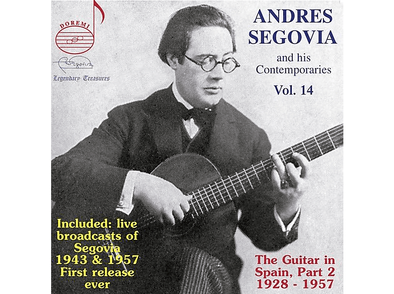 Andrés Segovia - and his Contemporaries Vol.14 (CD) von DOREMI