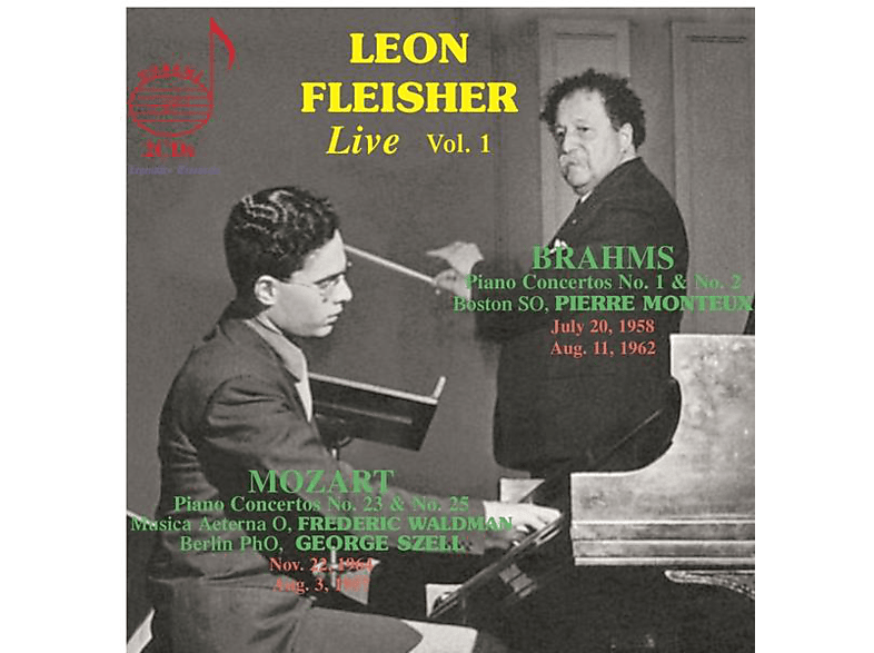 Fleisher,Leon/Monteux,Pierre/Boston SO - Leon Fleisher: Live,Vol.1 (CD) von DOREMI