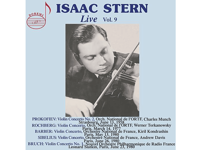 Isaac Stern - Stern: Live,Vol. 9 (CD) von DOREMI