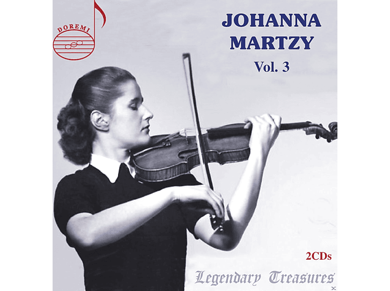 Johanna Martzy, VARIOUS - Legandary Treasures-Johanna Martzy Vol.3 (CD) von DOREMI