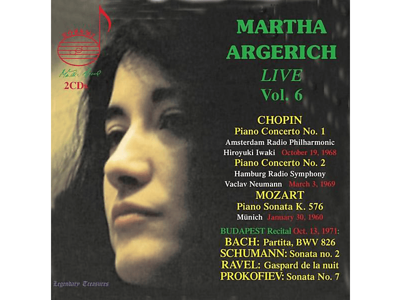 Martha/neumann/iwaki/+ Argerich - Martha Argerich: Live,Vol.6 (CD) von DOREMI