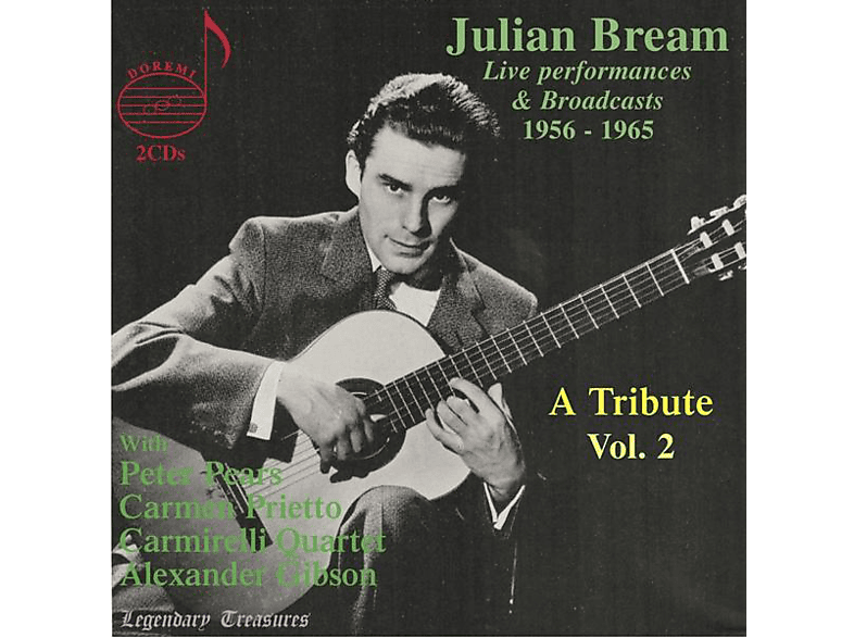 Peter/carmirelli Quartet Bream.julian/pears - Julian Bream: Vol.2 (CD) von DOREMI