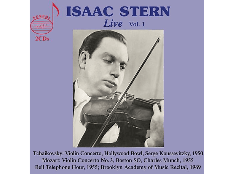 Stern,Isaac/Zakin,Alexander - Isaac Stern: Live,Vol.1 (CD) von DOREMI