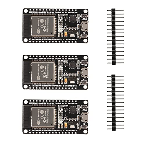 3Pcs ESP32 ESP-32S WiFi Development Board Unassembled NodeMCU-32S Mikrocontroller Prozessor Integrierter Chip von DORHEA