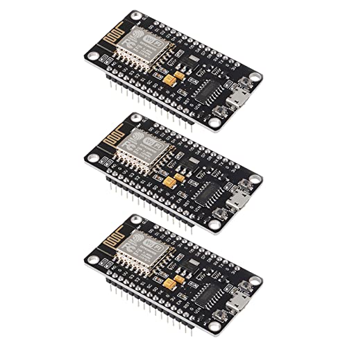 3Pcs ESP8266 WiFi Entwicklung Internet Board NodeMCU LUA 4M Flash Serielles Wireless Modul CHG340 Serielle WiFi WLAN Kommunikation Kompatibel mit IDE/Micropython von DORHEA