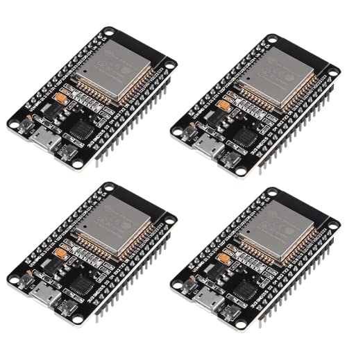 4PCS ESP32 Entwicklungsboard ESP-32S Mikrocontroller Prozessor Integrierter Chip CP-2102 WiFi NodeMCU-32S ESP-WROOM-32 von DORHEA