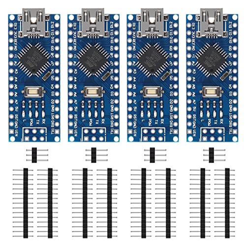 4Pcs für Nano Board 5V 16M V3.0 Mikro-Mikrocontroller Board mit PIN-Headern Pin ungelötet Kompatibel mit Electronics Development Board Nano 3.0 4Pcs für Nano Board 5V 16M V3.0 Mikro-Mikrocontroller Board mit PIN-Headern Pin ungelötet Kompatibel mit Electronics Development Board Nano 3.0 von DORHEA