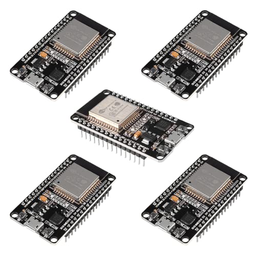 5Pcs ESP32 ESP-32S WiFi-Entwicklungsboard NodeMCU-32S Mikrocontroller Prozessor Integrierter Chip CP-2102 von DORHEA