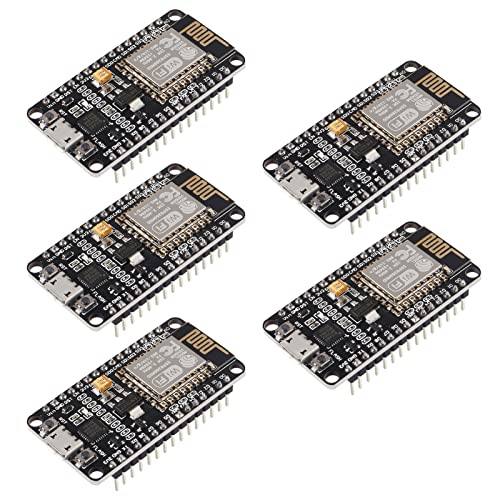 5Pcs ESP8266 CP-2102 ESP-12E Internet WiFi Development Board Open Source Serial Internet Wireless Modul für IDE Micropython von DORHEA